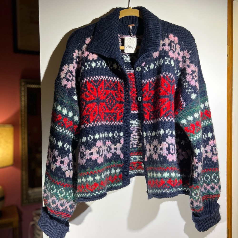 Free People Snowdrift Cardigan